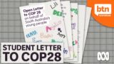 Kids Write Open Letter To COP28
