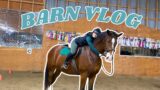 LEARNING TO JUMP!!! | Horse Riding Vlog
