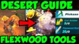 LEGO FORTNITE DESERT GUIDE! How To Get Rare Tools, Flexwood, and Amber in Lego Fortnite!