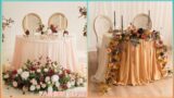 Latest Terracotta Premium Wedding Head Table Flowers Decor Styles