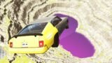 Leap of Death: Moon Gravity Car Jumps & Falls in BeamNG.drive #627