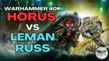Leman Russ vs Horus Lupercal | Warhammer 40k | Wolfsbane Excerpt