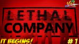 Lethal Company! It Begins! 4 Player Part 1 – YoVideogames