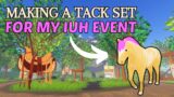 MAKING A TACK SET FOR MY IUH EVENT HORSE! | Wild Horse Islands