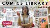 ME: Comics Library at Anchorpoint Singapore Vlog Ft Curry Rice, Jurong/Clementi/Queenstown Library