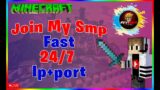 MINECRAFT LIVE STREAM | JOIN MY PUBLIC SMP JAVA / POCKET EDITION 24/7 @Techno Gamerz @GamerFleet