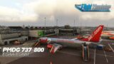 MSFS LIVE | PMDG Boeing 737-800 | EGAA- ORBX EGNM v2