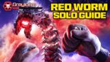 MW3 ZOMBIES SOLO RED WORM BOSS FIGHT GUIDE (INCREDIBLY HARD)