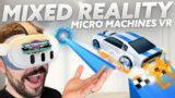 Micro Machines Mixed Reality on The QUEST 3 is INSANE!