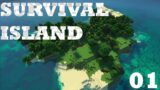 Minecraft Survival Island Ep 1 New Beginning