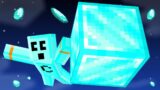 Minecraft but There's Only One Diamond Block