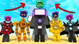 Monster School : TvMAn x Skibidi Toilet VS Pomni Five Star – Minecraft Animation