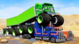 Monster Truck Crashes #32 – Beamng drive