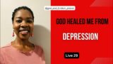 My Testimony | How God healed ME | 29 Nov ‘23 | Daily Live