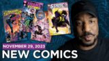 NEW COMIC BOOK DAY 11/29/23 | SHADOWS OF DAKOTA #7, GANG WAR FIRST STRIKE, TITANS: BEAST WORLD!