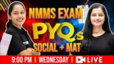 NMMS Exam |  Social + Mat | PYQ- Previous Year Questions | Exam Winner Class 8