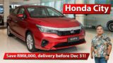 New Honda City facelift – savings of RM8,000 plus quick delivery!