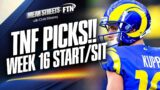 New Orleans Saints vs Los Angeles Rams Preview | TNF NFL Props | NFL Picks | Week 16 Start Em Sit Em