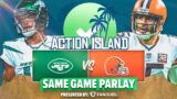 New York Jets vs Cleveland Browns Player Props & Parlays! NFL TNF Picks | Action Island