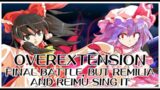 Overextension – Final Battle [Touhou Vocal Mix] / but Remilia and Reimu sing it – FNF Covers