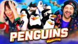 PENGUINS OF MADAGASCAR (2014) MOVIE REACTION! FIRST TIME WATCHING! Full Movie Review