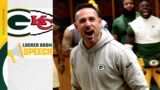 Packers celebrate Sunday Night Football win over Chiefs | Locker Room Speech