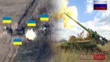 Panic Moment Ukrainian vehicles and tanks