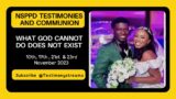 Pastor Jerry Eze NSPPD Testimonies And Communion Compiled November