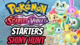 Pokemon Scarlet & Violet DLC Shiny Starters Hunt.