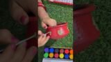 Pot colouring ideas | Clay pot painting #shorts #claypot #colorblendcraft