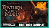 RETURN TO MORIA – FIRST LOOK GAMEPLAY TUTORIAL (PS5)