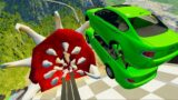 Random Car Jumps & Crashes In Slant Of Death #4 –  BeamNG.Drive