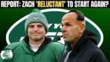 Reacting to Insider Report that New York Jets QB Zach Wilson is 'RELUCTANT' to start!?