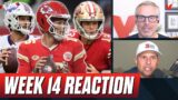 Reaction to Bills-Chiefs, Seahawks-49ers, Broncos-Chargers, Rams-Ravens | Colin Cowherd NFL