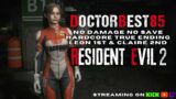 Resident Evil 2 REmake HARDCORE S+ NO DAMAGE/SAVE E True Ending Leon 1st & Claire 2nd PB: 03