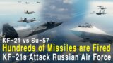 Russian Fighters Attack the South Korean Air Force – Military Simulation Su-57 vs KF-21