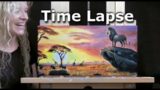 SAFARI SUNSET #2 Learn How to Draw and Paint with Acrylics-Easy Beginner Acrylic Painting Tutorial