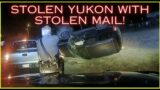STOLEN Yukon involved in MAIL THEFT gets overturned by Arkansas State Police PIT Maneuver #pursuit