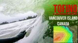 SURFING TOFINO AS BIG HOLIDAY STORM HITS  – VANCOUVER ISLAND CANADA (RAW POV)