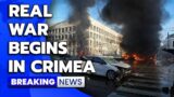 SURPRISE ATTACK FROM UKRAINE! PUTIN'S LAST HOPE IS BROKEN! LAST RUSSIAN FORTRESS IN CRIMEA BLOWN UP
