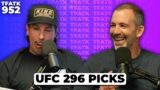 Schaub & Callen Break Down/Make Picks for UFC 296 Edwards vs Covington | TFATK Ep. 952