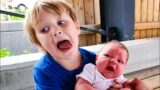 Sibling Rivalry: Double Troublemaker – Funny Baby Videos | BABY BROS