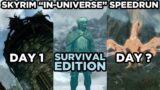 Skyrim "In-Universe" Speedrun – SURVIVAL EDITION