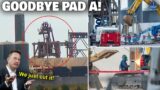 SpaceX destroyed the Pad Test Stand A! Falcon Heavy slips again and more…