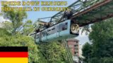 T1E2H3's Train Travels: Upside Down Monorail in Germany (Wuppertal Schwebebahn)