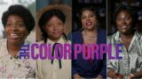 THE COLOR PURPLE interviews with Fantasia, Halle Bailey, Taraji P Henson, Danielle Brooks, Oprah 4K