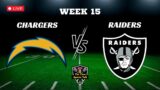 TNF! Los Angeles Chargers Vs Las Vegas Raiders! LIVE PlayByPlay/Analysis