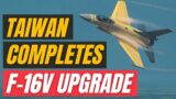 Taiwan Completes F-16V Upgrade, #f16 #f16v #taiwanaircraft, MASA Military