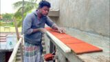 Techniques of Loft Top Flooring Terracotta Tile Installation Accurately _with Cement|Slab Floor
