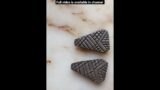 Terracotta earrings making process|#terracotta #clay #art #shortsfeed #shorts #praviartandcreation